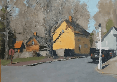 January Morning at Old Salem - Jeffrey J. Bowers