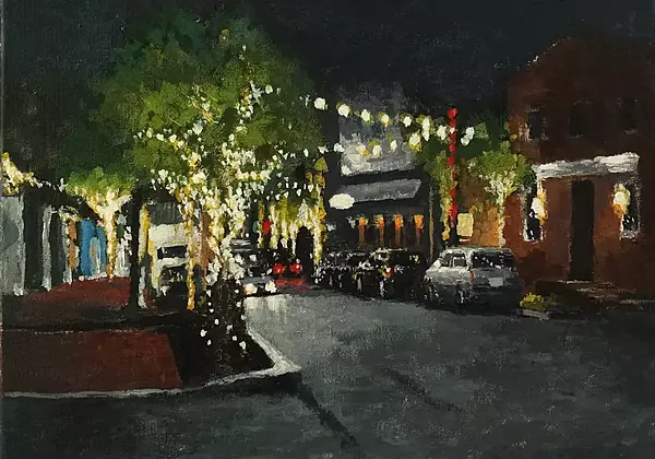 Lights on Main St - Jeffrey J. Bowers Lights on Main St - Jeffrey J. Bowers