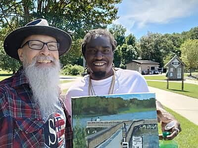 Off-The-Easel Painting