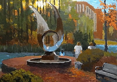 Sunset on the Aperture - Jeffrey J. Bowers