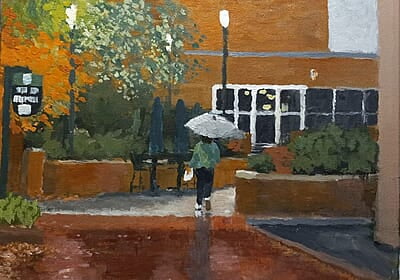 An Umbrella Day - Jeffrey J. Bowers